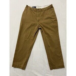 Polo Ralph Lauren Vintage Prospect Pants Classic Chino Mens Khaki 34x32 (34x28)